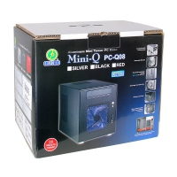 Lian Li PC-Q08B Mini-ITX Tower-Cube - black