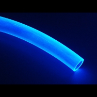 Tubo PUR Trasparente 11/8mm Trasparente / UV Blu - 1m