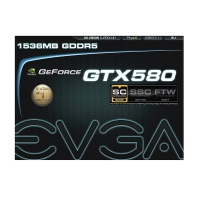 EVGA GeForce GTX 580 Super Clocked, 1536MB DDR5, Mini-HDMI, DVI