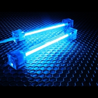 Revoltec Neon V2 Twin-Set 10cm - Blu