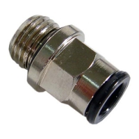 Plug Pneumatico dritto 1/4 di pollice per tubo 8/6 mm