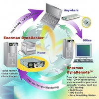 Enermax DynaBacker Internal 2.5" ES-252-B - RAID