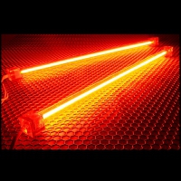 Revoltec Neon V2 Twin-Set 30cm - Rosso