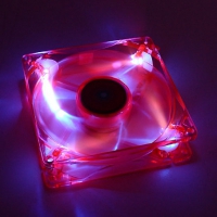 AC Ryan Blackfire4 UV-LED 80mm Fan - Red/Red