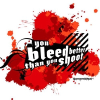 GamersWear You Bleed Better Felpa Cappuccio - Bianco (L)