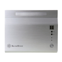 Silverstone SST-SG06S USB 3.0 Sugo con PSU 300W - Argento