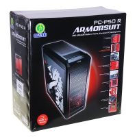 Lian Li PC-P50R ARMORSUIT AMD Edition - black