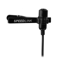 SpeedLink Spes Microfono con Clip - nero