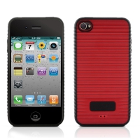 Bone Collection Phone Wave 4 per iPhone 4 - red