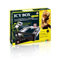 Icy Box IB-168SK-B Casseto Trayless SATA 3.5 pollici - Nero