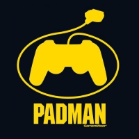 GamersWear PadMan T-Shirt Black (XL)