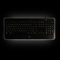 Logitech K800 Wireless Illuminated Keyboard - Layout ITA