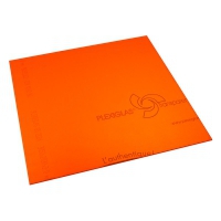 Pannello in Plexiglass Trasparente, orange - 400x400mm