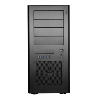 Lian Li PC-8NWX Window-Edition - all black