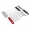 LABEL THE CABLE Kit Base 5 Fascette in Velcro Bianco+Etichette - Mix Colori