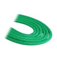 BitFenix Prolunga 3-Pin 60cm - sleeved green/black