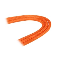 BitFenix Prolunga 3-Pin 60cm - sleeved orange/black