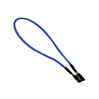BitFenix prolunga cavo Pannello I/O 2-Pin 30cm - Sleeved Blu/Nero