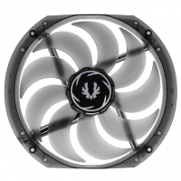 BitFenix Spectre 230mm Fan White LED - black