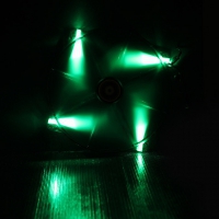 BitFenix Spectre 200mm Fan Green LED - black