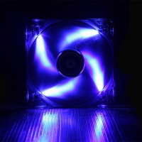BitFenix Spectre 140mm Fan Blue LED - black