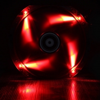 BitFenix Spectre 230mm Fan Red LED - black