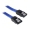 BitFenix Cavo SATA 3 30cm - sleeved Blu/Nero