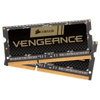 Corsair Vengeance SoDimm DDR3 PC3-12800, 1.600 Mhz, C10 - Kit 16Gb