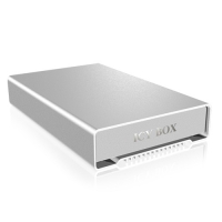 Icy Box IB-228U3Eb per HD 2.5 con FireWire 800 / USB 3.0 - Alluminio