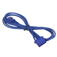 BitFenix Prolunga 4-Pin Molex 45cm - Sleeved Blu/Blu