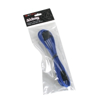 BitFenix Prolunga 4-Pin Molex 45cm - Sleeved Blu/Nero