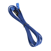 BitFenix Prolunga 3-Pin 90cm - sleeved blue/blue