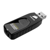 Corsair Flash Voyager Slider USB 3.0 USB Drive - 64Gb