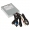 Akasa AK-ICR-16 Pannello con Lettore Memory Card USB 2.0 5-Porte - Nero