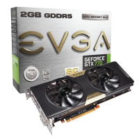 EVGA GeForce GTX 770 SC ACX, 2048 MB DDR5, DP, HDMI, DVI