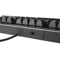 Corsair Vengeance K65 Compact Mechanical Gaming Keyboard - Silver - Layout UK