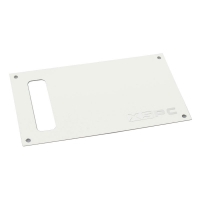 XSPC Faceplate per Tanica Dual Bay 5.25 pollici - Bianco