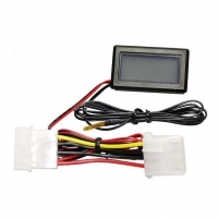 XSPC Sensore di Temperatura LCD - Bianco