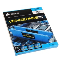 Corsair Vengeance LP DDR3 PC3-17000, 2.133 Mhz, C11, Blu - Kit 8Gb