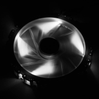 BitFenix Spectre PRO 230mm Fan White LED - white