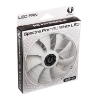 BitFenix Spectre PRO 140mm Fan White LED - white