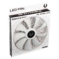 BitFenix Spectre PRO 200mm Fan - Frame Bianco, LED BLU