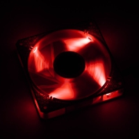 BitFenix Spectre PRO 120mm Fan Red LED - Bianco