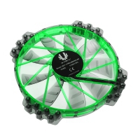 BitFenix Spectre PRO 200mm Fan Green LED - black