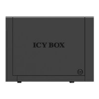 Icy Box IB-3640SU3 Box 4-bay JBOD con USB 3.0 / eSATA - Nero