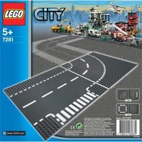 LEGO City Supplementary - Incrocio a T e Curva