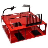 DimasTech Bench Table EasyXL - Rosso Fuoco