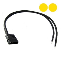 XSPC Twin 5mm LED Wire - Giallo