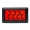XSPC Sensore di Temperatura LCD V2 - Rosso