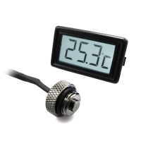 XSPC Sensore di Temperatura G1/4 LCD V2 - Bianco